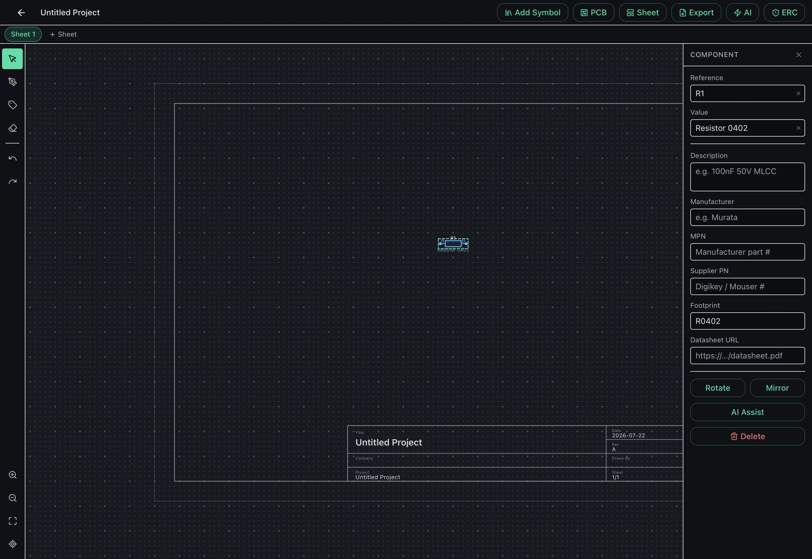 Schematic Capture